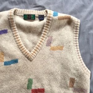 Colours by AlexanderJulian vintage Sweater Vest